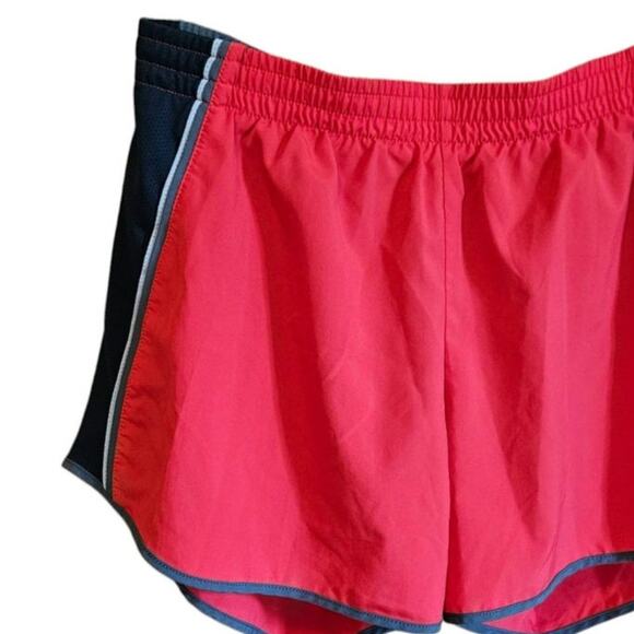 Nike Dri Fit Running Shorts Activewear Pink Grey Women's Medium - Picture 3 of 7